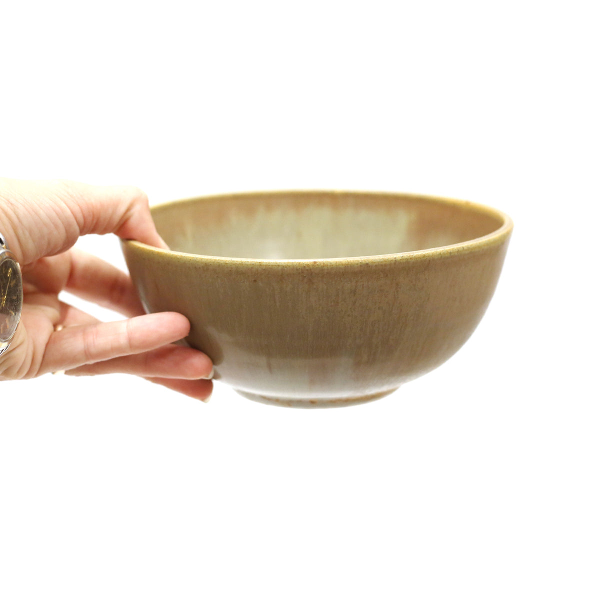 6" Tan Bowl by C. Marcus McCarty