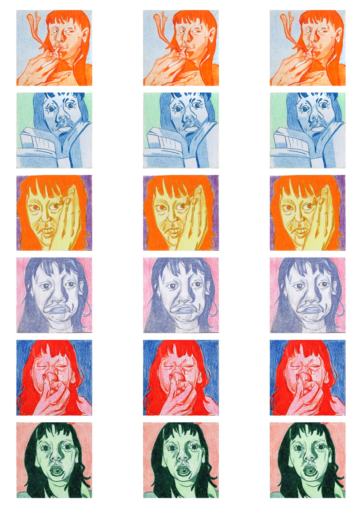 'Selfie Reel' Bookmark by Caroline White