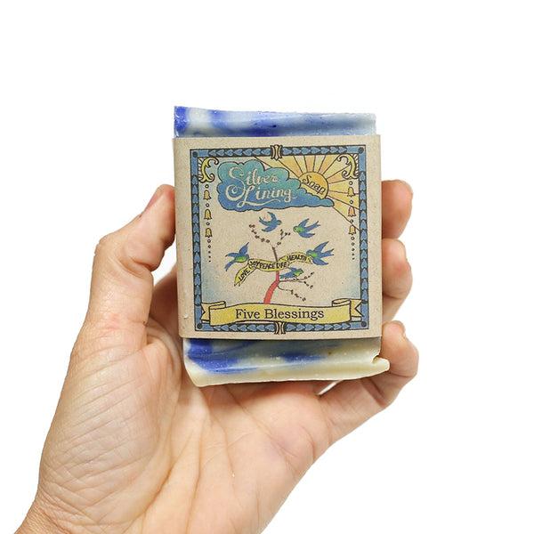 Five Blessings Soap Bar by Silver Lining Goods