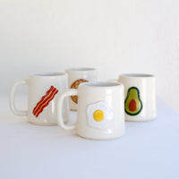 Breakfast Mugs by Crooked Tree Ceramics