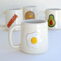 Breakfast Mugs by Crooked Tree Ceramics