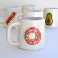 Breakfast Mugs by Crooked Tree Ceramics