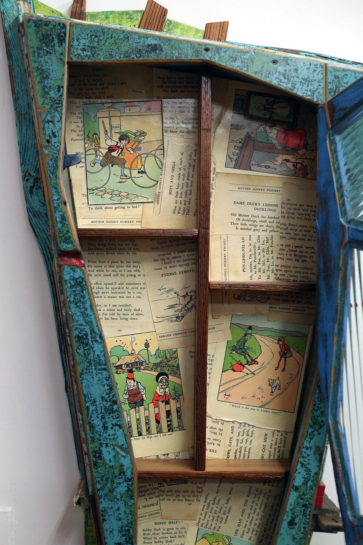 Mother Goose Cabinet by Dale Talley