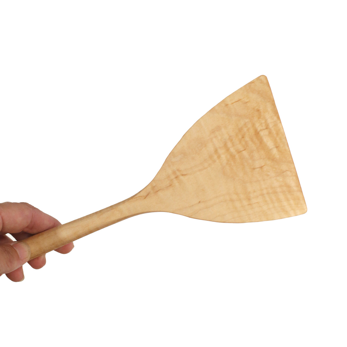 Maple Spatula Curly Maple Spatula by Dane Groneman – Practical Art