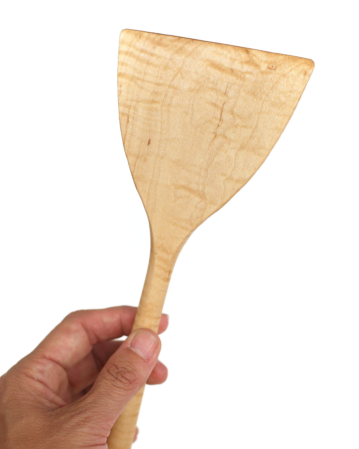 Maple Spatula Curly Maple Spatula by Dane Groneman – Practical Art