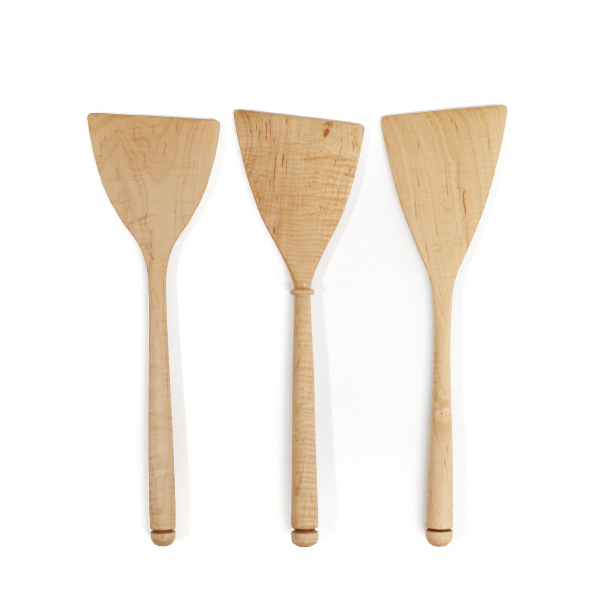 Maple Spatula Curly Maple Spatula by Dane Groneman – Practical Art
