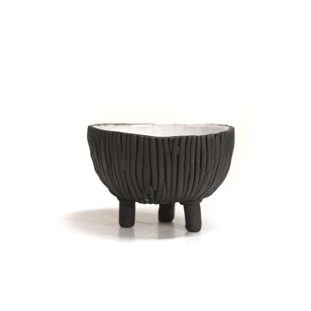 Footed Coil Planter by Darshana Patel
