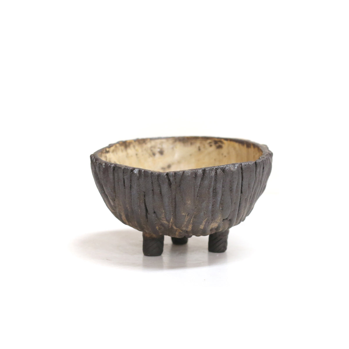 Footed Coil Planter by Darshana Patel