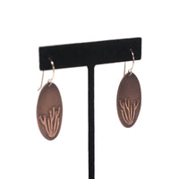 Organ Pipe Earrings by Heather Magill
