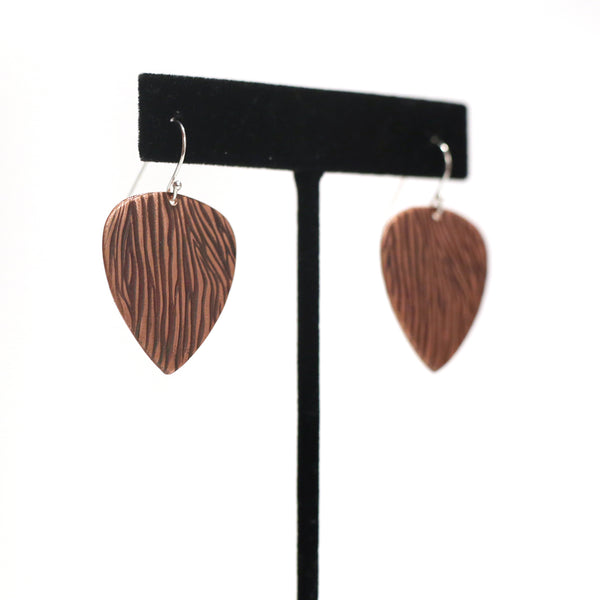 Guitar Pick Earrings by Heather Magill