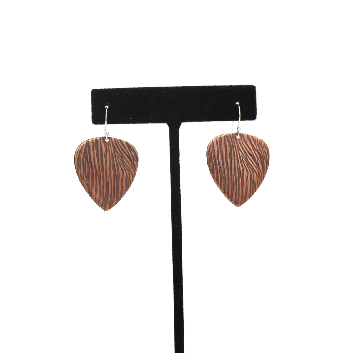 Guitar Pick Earrings by Heather Magill