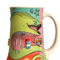 Eel Mug by Evie Botbyl