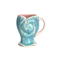 Blue Spiral Shell Mug by Evie Botbyl