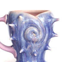 Purple Spike Mug by Evie Botbyl
