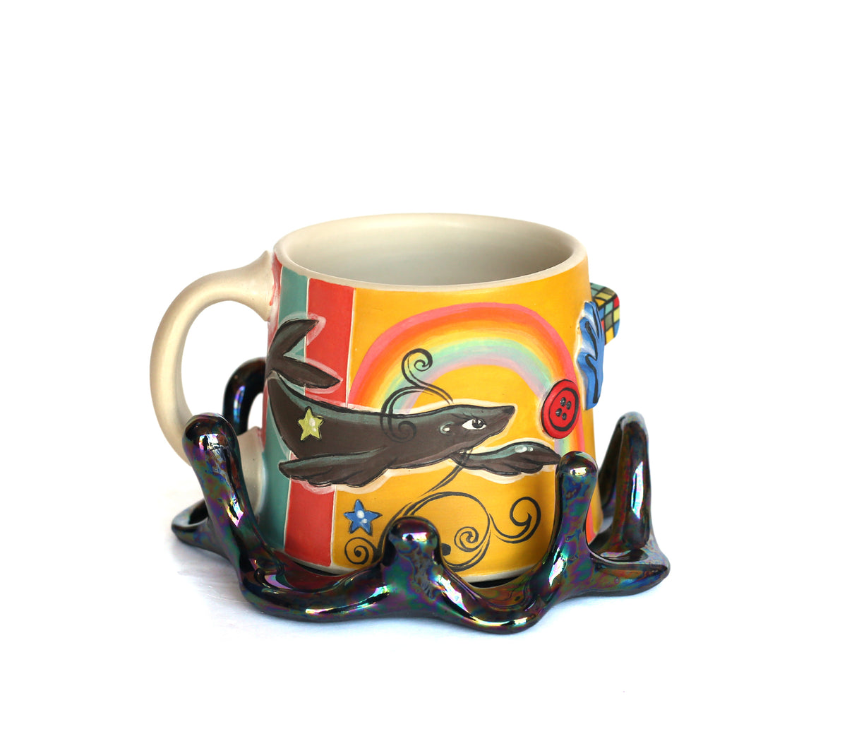 Sea Lion Mug by Evie Botbyl
