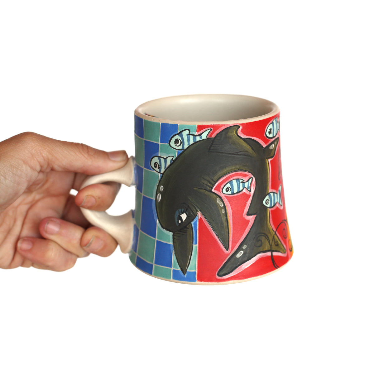 Shark Mug by Evie Botbyl