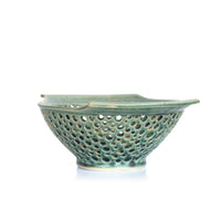 Flat Handled Berry Bowl by Mike Farabee