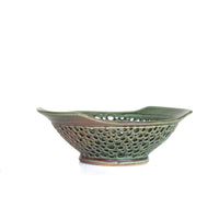 Flat Handled Berry Bowl by Mike Farabee