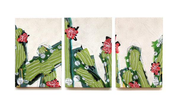 Graffiti Cacti by Fernando Barajas