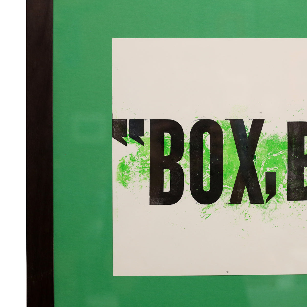 Framed "Box, Box" Print by Lisa Olson