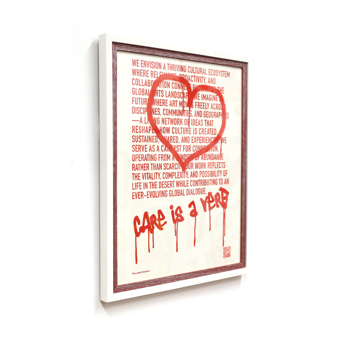 care is a verb