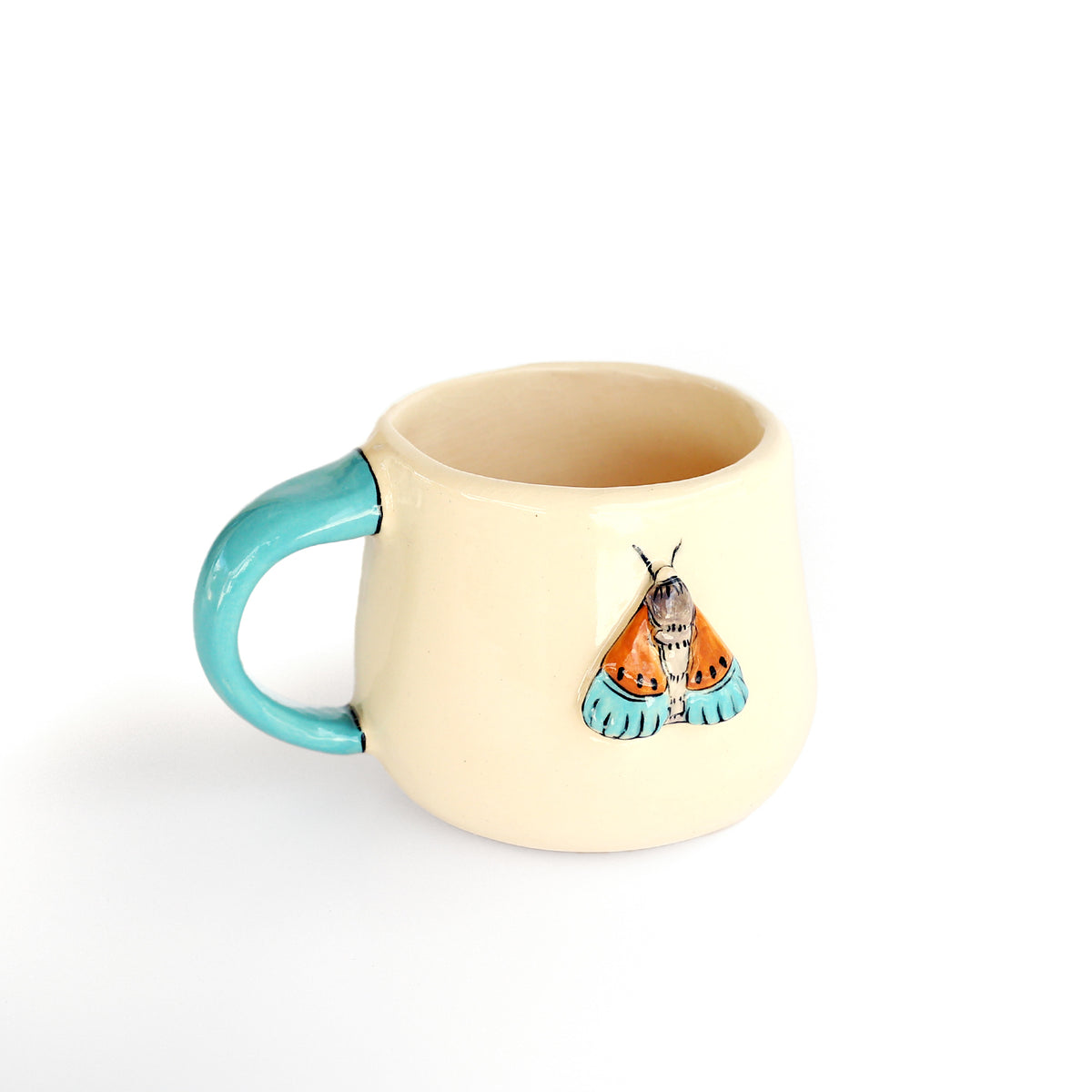 Moth Mug by Jennifer Gross