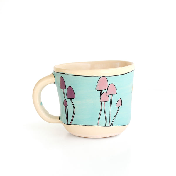 Mushroom Mug by Jennifer Gross