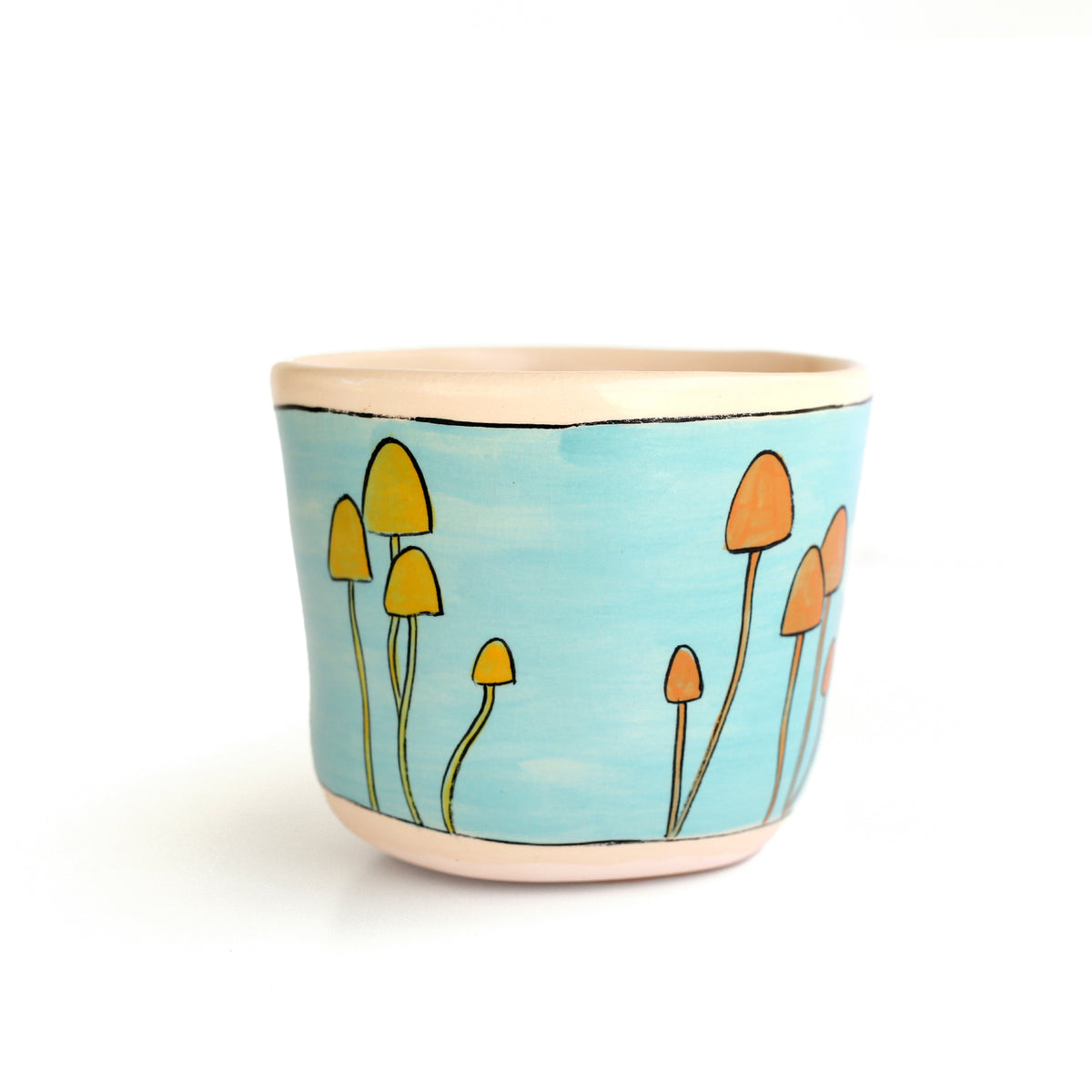 Mushroom Mug by Jennifer Gross