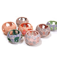 Pink Prickly Pear Luminaria by Lisa Harnish