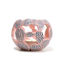 Pink Prickly Pear Luminaria by Lisa Harnish