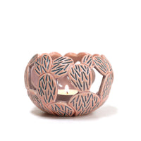 Pink Prickly Pear Luminaria by Lisa Harnish