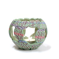 Multi-Color Prickly Pear Luminaria by Lisa Harnish