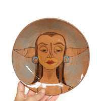 7" Face Plate by Jennifer Gross