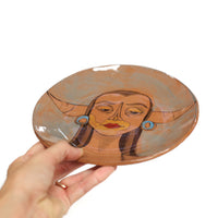 7" Face Plate by Jennifer Gross