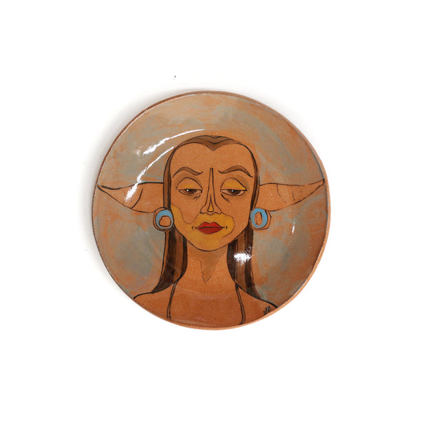 7" Face Plate by Jennifer Gross