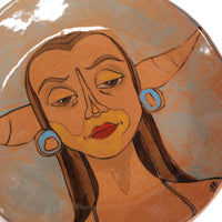 7" Face Plate by Jennifer Gross