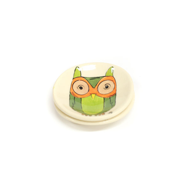 Lil Owl Dish by Jennifer Gross