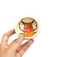 Set of 4 Lil Bug Bowls by Jennifer Gross