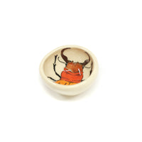 Set of 4 Lil Bug Bowls by Jennifer Gross