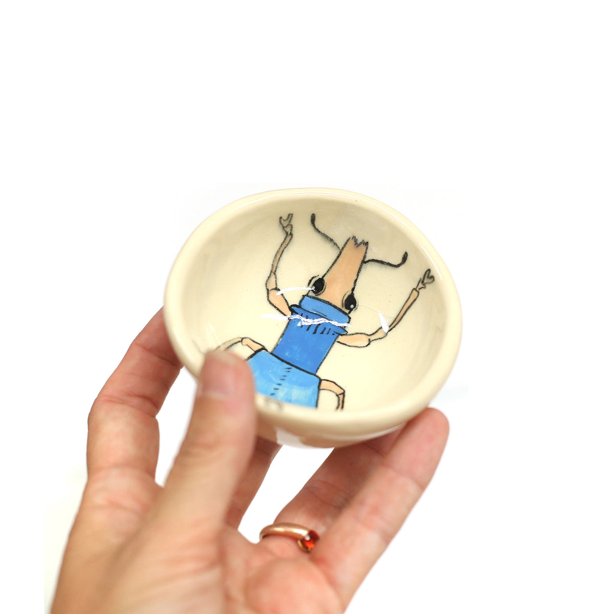 Lil Bug Bowl by Jennifer Gross