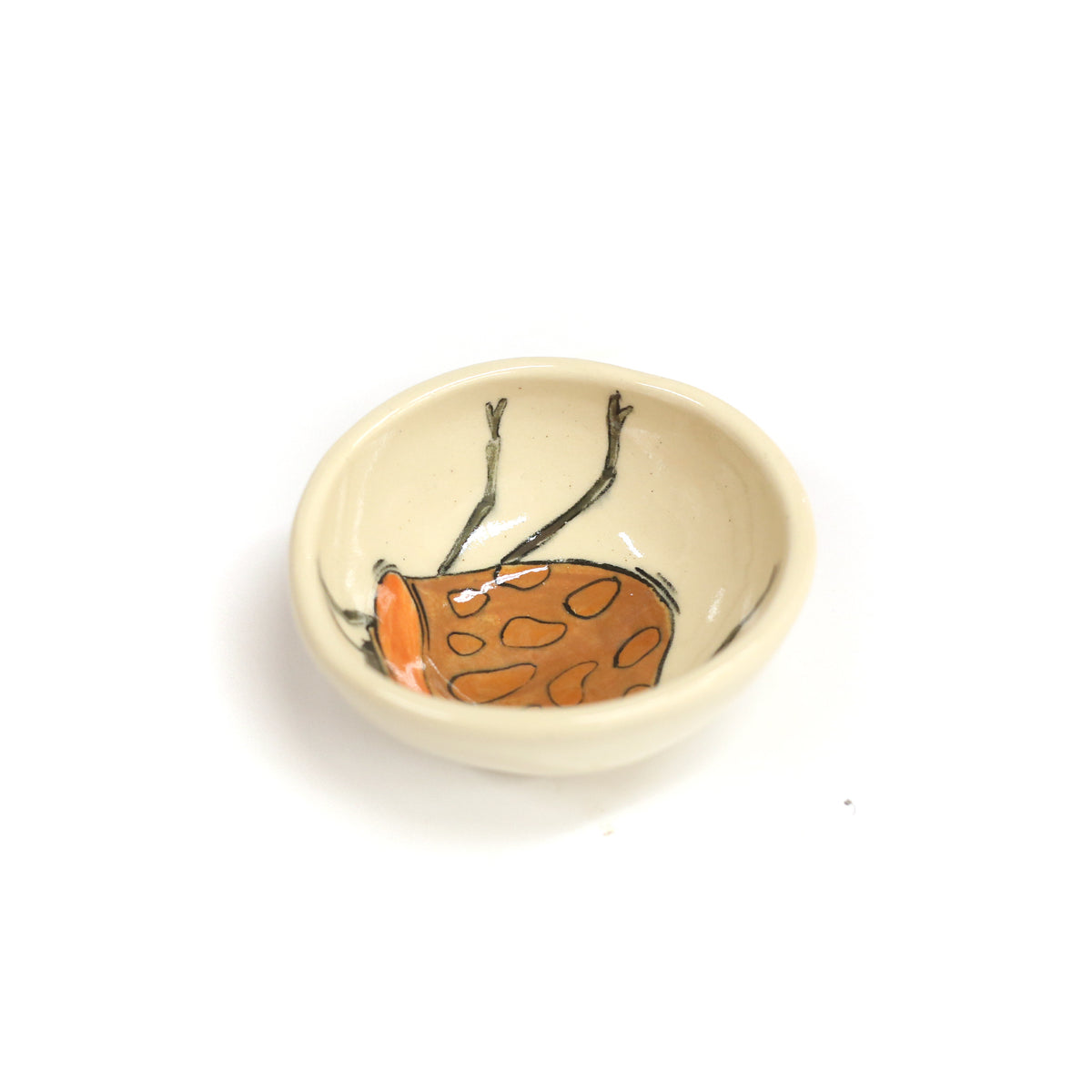 Set of 4 Lil Bug Bowls by Jennifer Gross