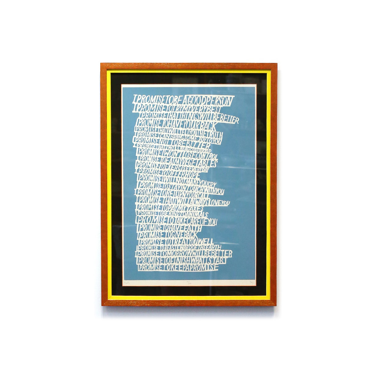 Framed "Faith" Print by Chris Jagmin