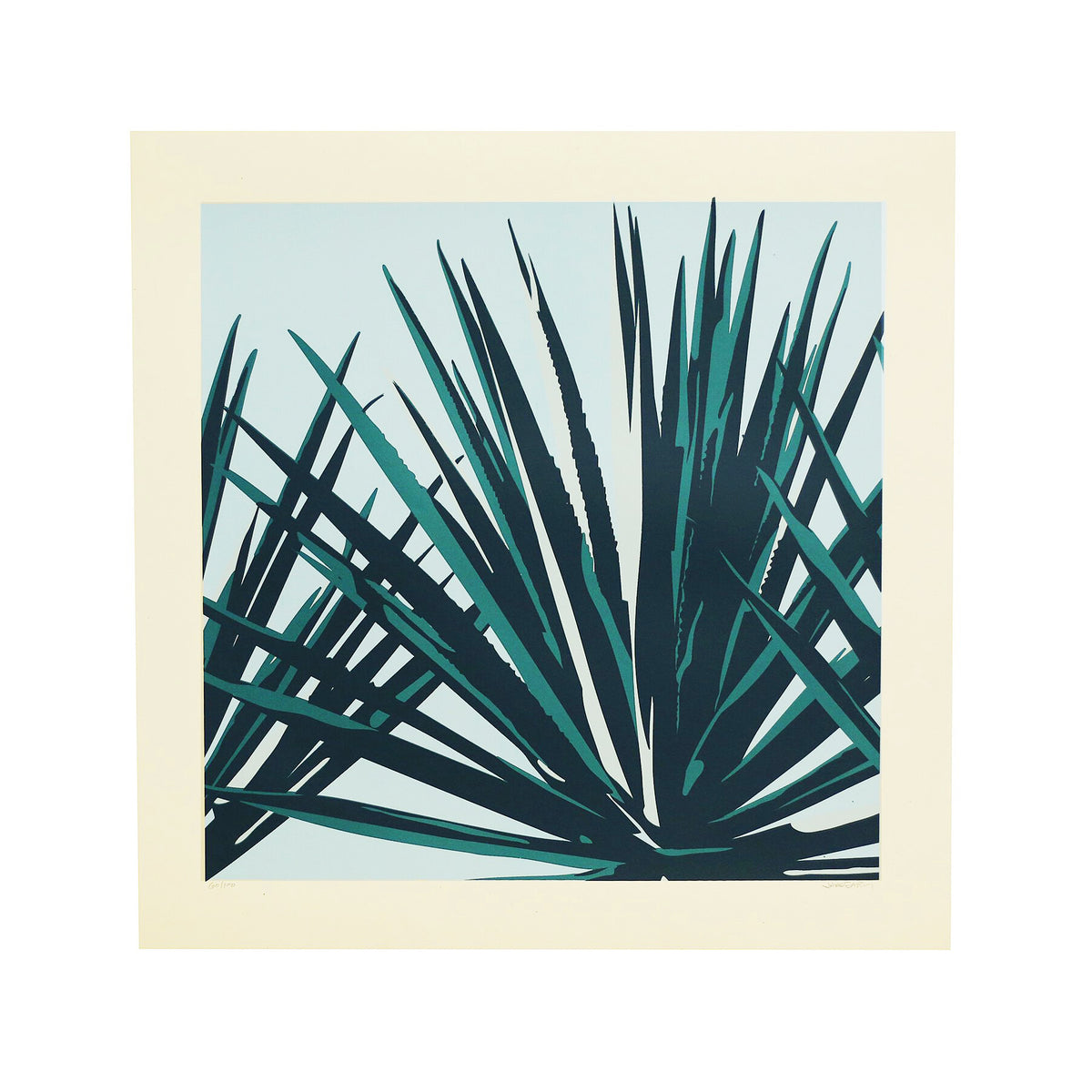Imperfect Blue Agave Print by Jake Early