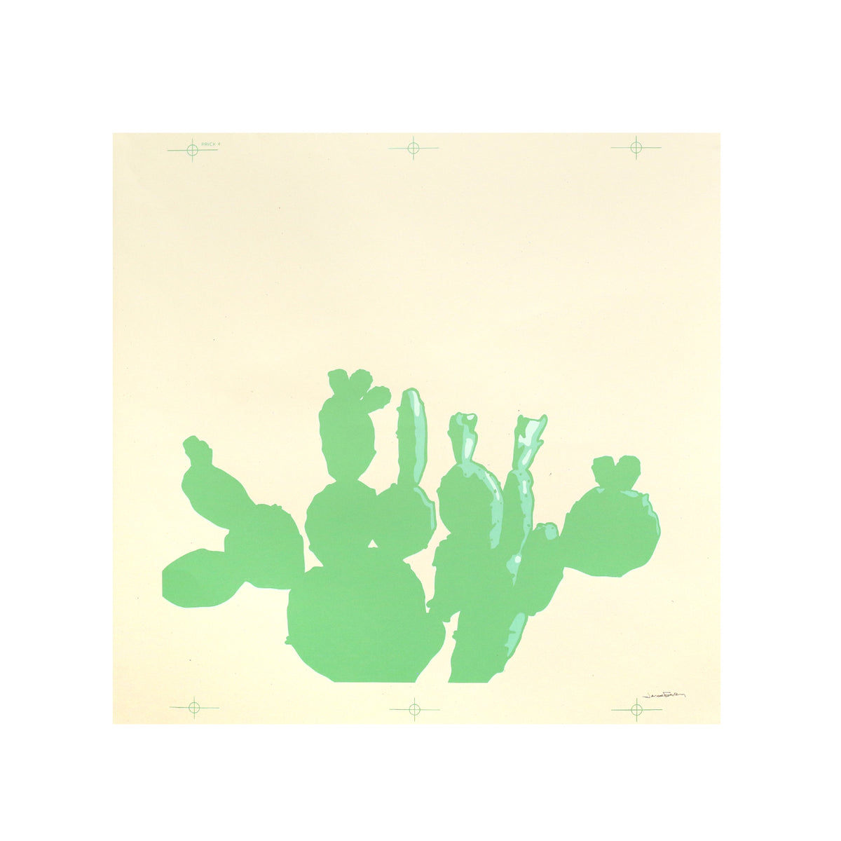 Imperfect Prickly Pear Print by Jake Early