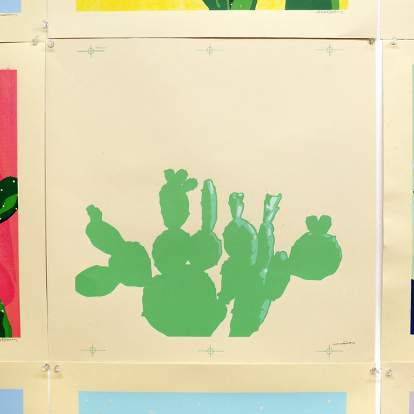 Imperfect Prickly Pear Print by Jake Early