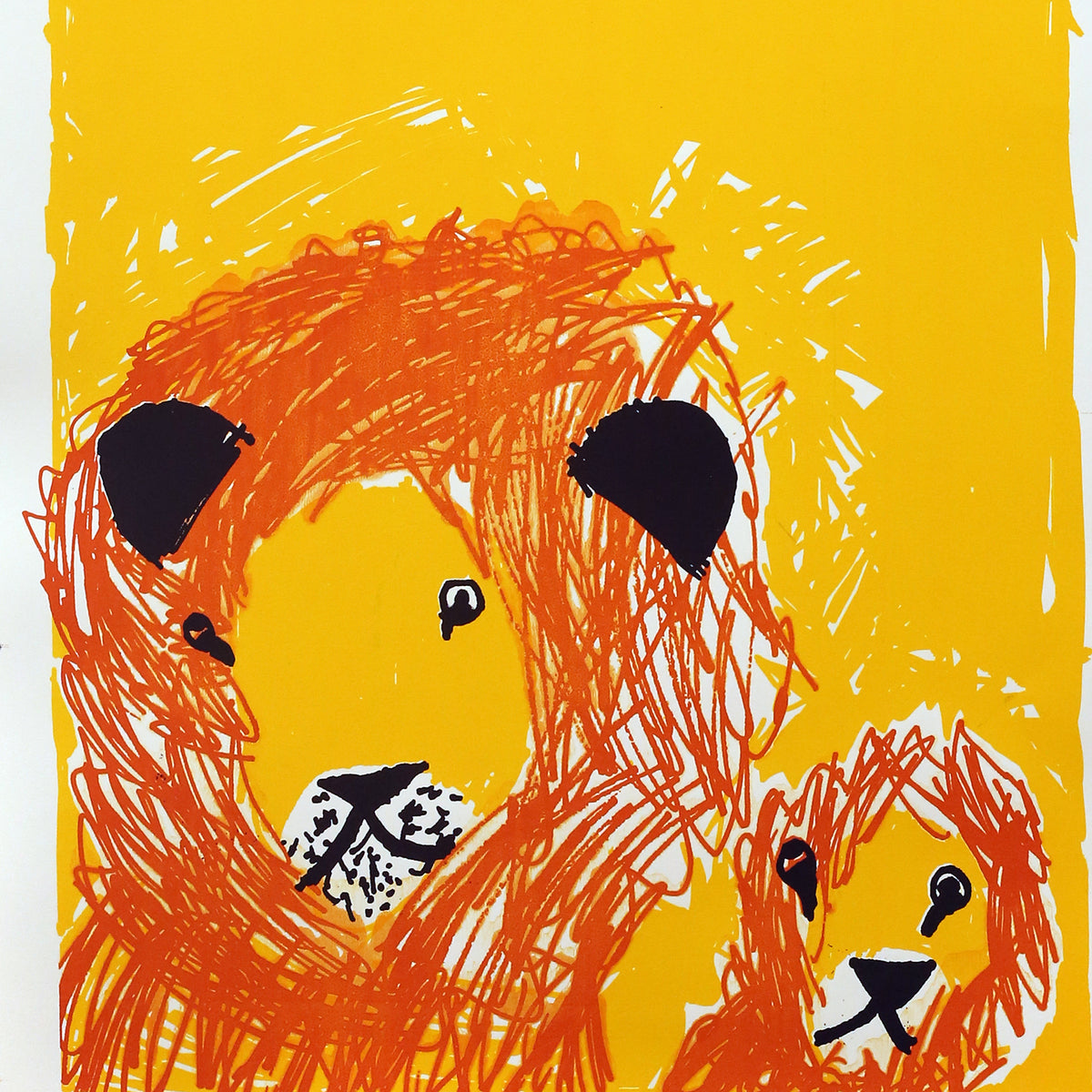 Lions Print by Jax Early