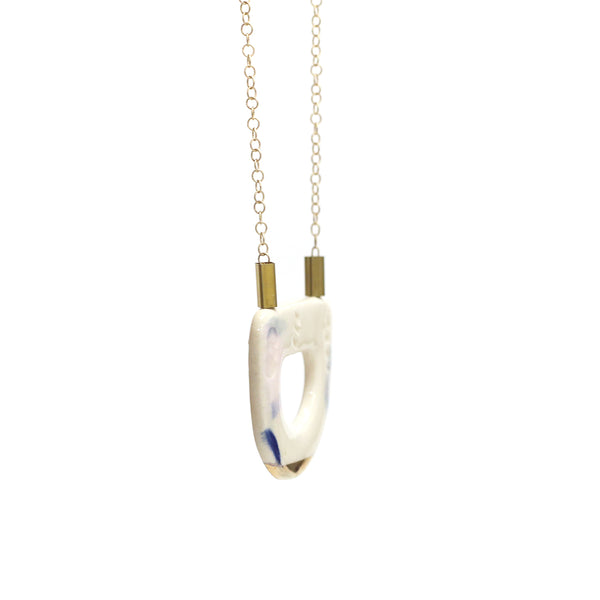 Ceramic Pendant Necklace by Jenneva Kayser