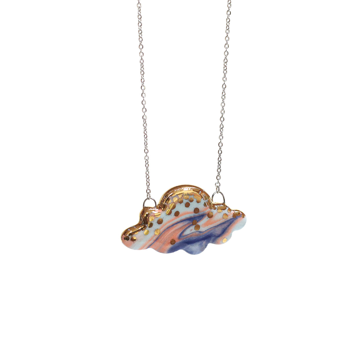 Cloud Pendant Necklace by Jenneva Kayser