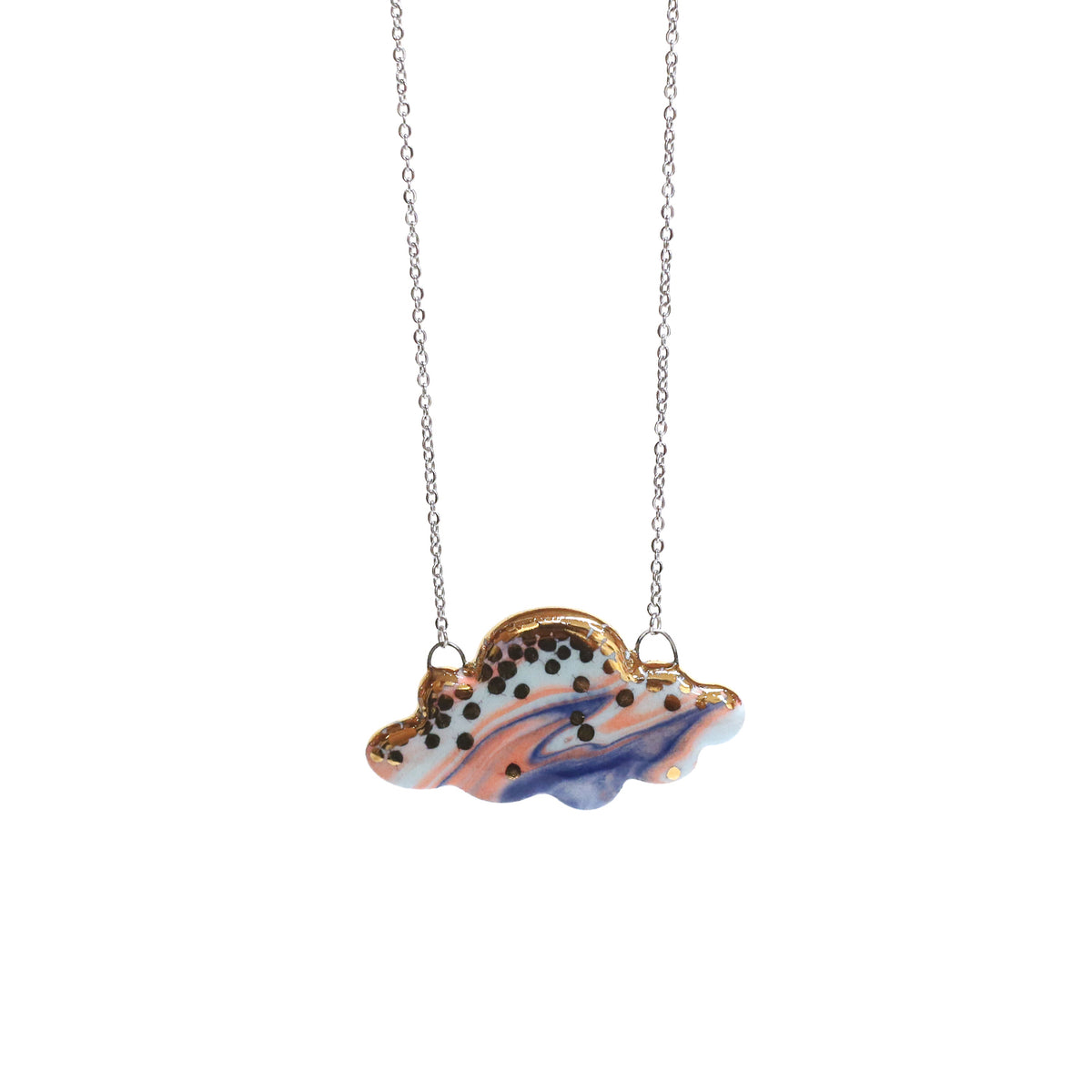 Cloud Pendant Necklace by Jenneva Kayser