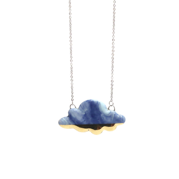 Cloud Pendant Necklace by Jenneva Kayser
